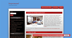 Desktop Screenshot of borpromenad.hu